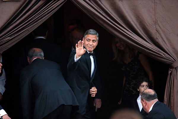 George Clooney and Amal Alamuddin Wedding Pictures